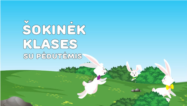 Šokinėk klases su pėdutėmis