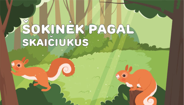 Šokinėk pagal skaičiukus